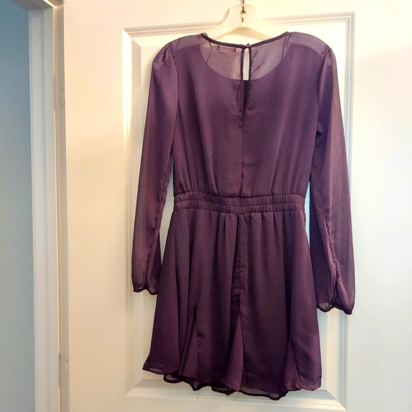 NWOT Francesca's Purple Dress - Picture 4 of 4